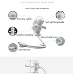 Load image into Gallery viewer, SPACELED | Astronaut USB Table Lamp
